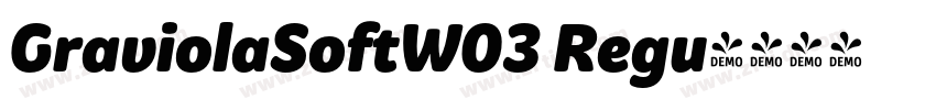 GraviolaSoftW03 Regu字体转换